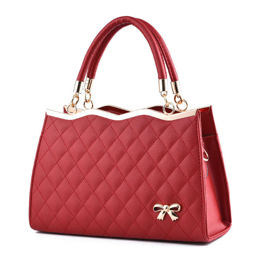 Beautiful Cute Bow Purse With Small Top Handle Crossbody Handbags for Women