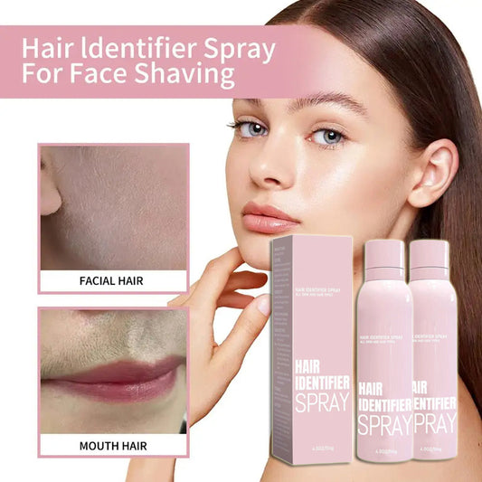 Hair Identifier Spray Set For Face Shaving Moisturizing Dermaplaner Spray, Face Shaving Skin Care