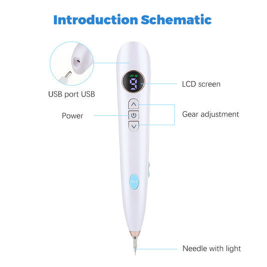 Plasma Remove Scar Black Spot Face Wart Tattoo Device