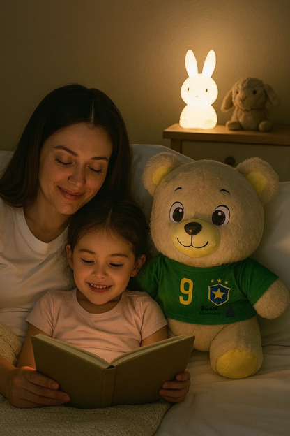 Trivace Champy Bear Soft Plush Toy – Cute Stuffed Animal for Kids & Adults