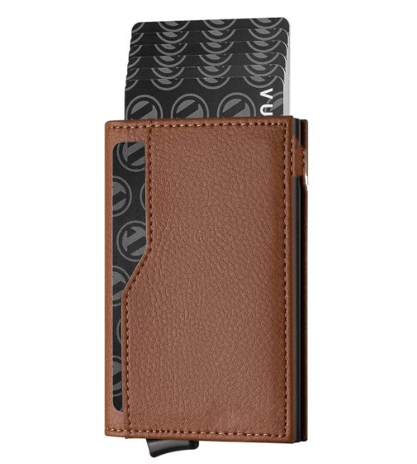 Yellow Brown Wallet 